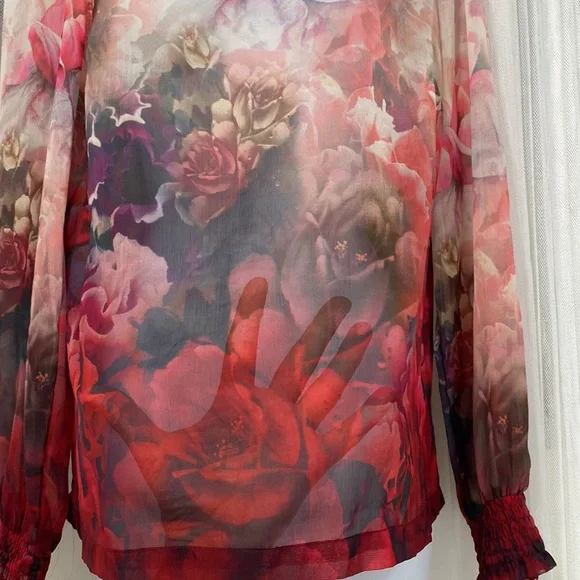 Carolina silk blouse by Cream - Picture 6 of 17